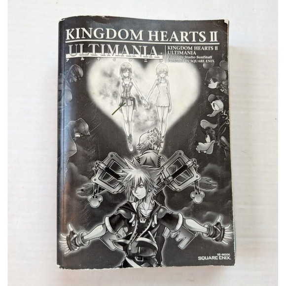 Square Enix Other - Kingdom Hearts 2 II Ultimania Guide Book Japanese NO COVER Square Enix